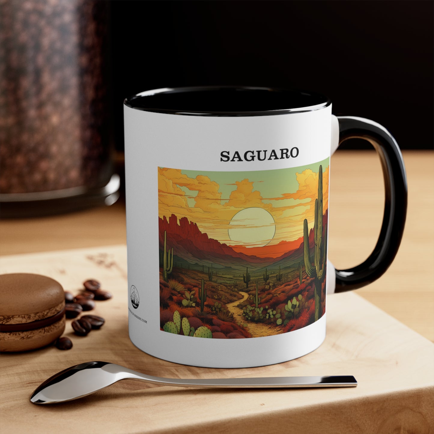 Saguaro Accent Coffee Mug, 11oz