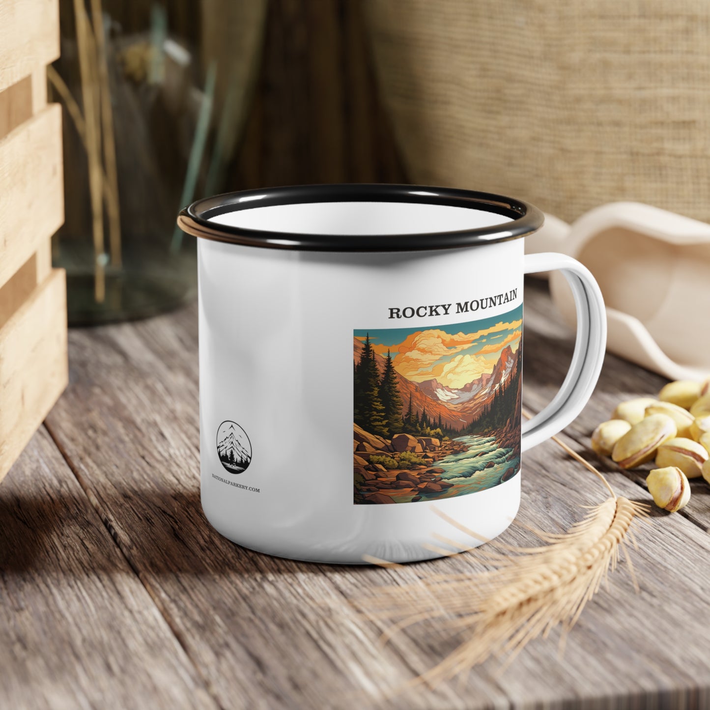 Rocky Mountain Enamel Camp Cup