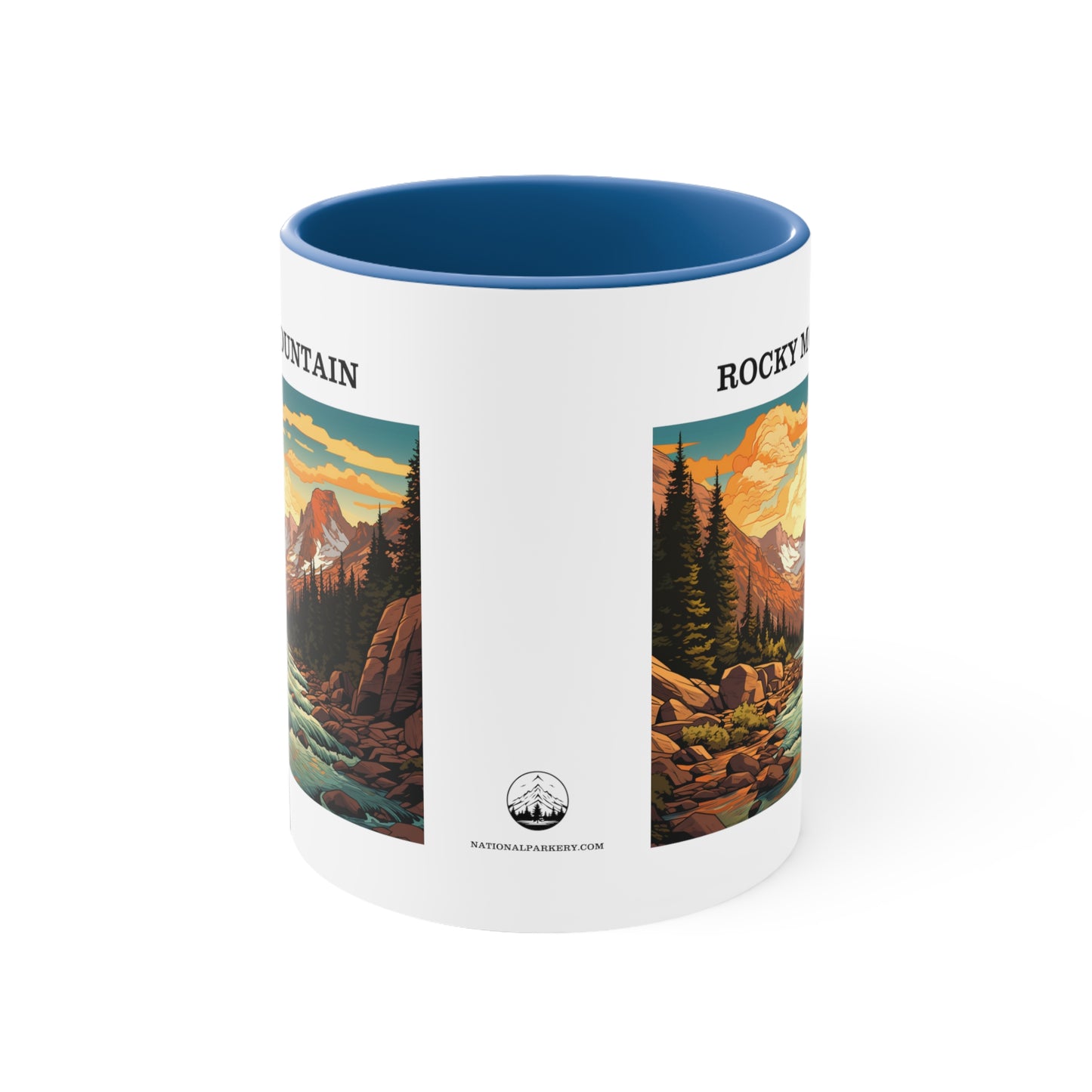 Rocky Mountain Accent Coffee Mug, 11oz