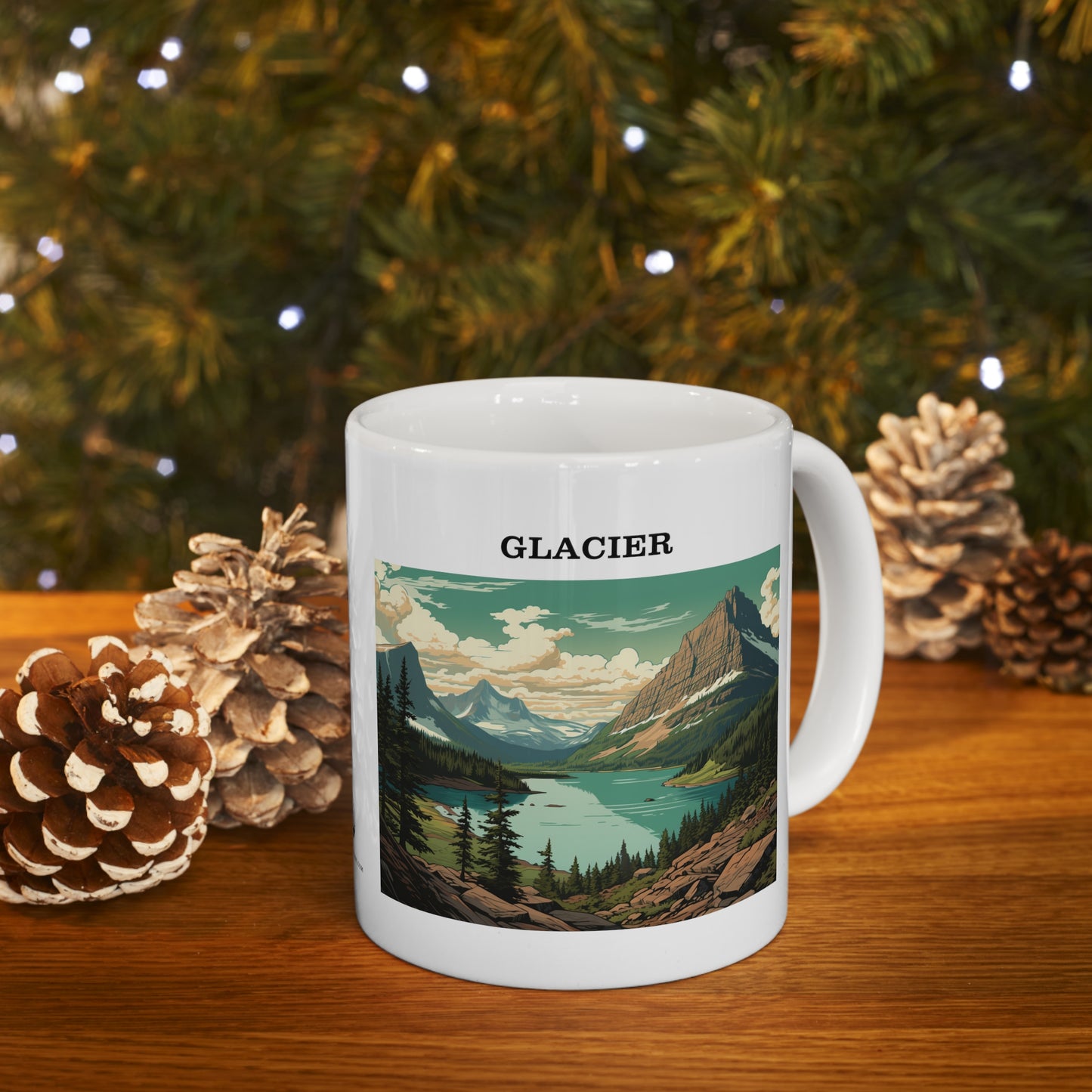 Glacier Ceramic Mug 11oz