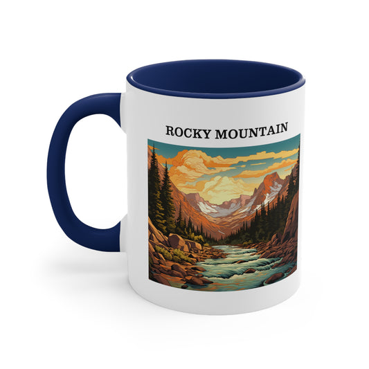 Rocky Mountain Accent Coffee Mug, 11oz