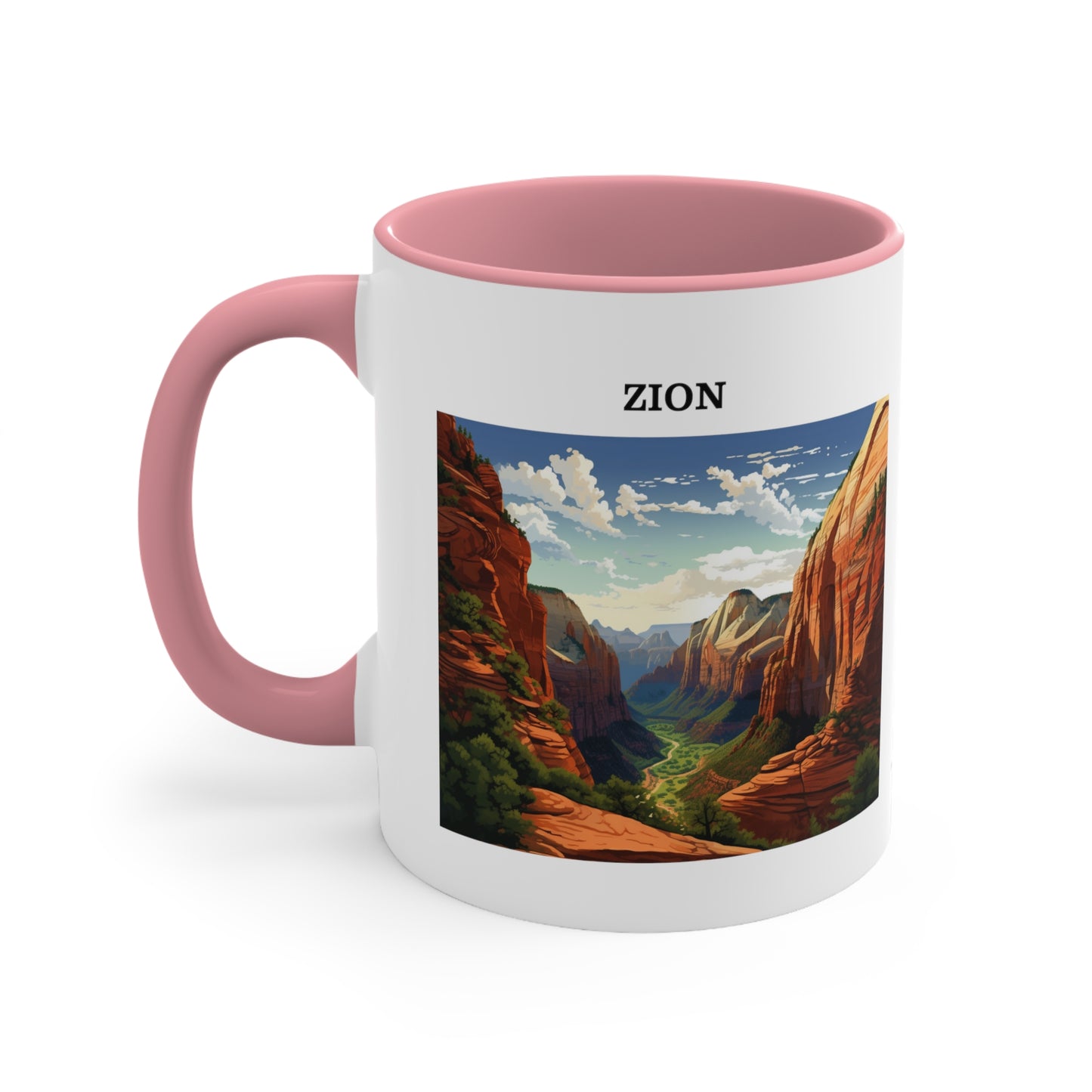 Zion Accent Coffee Mug, 11oz