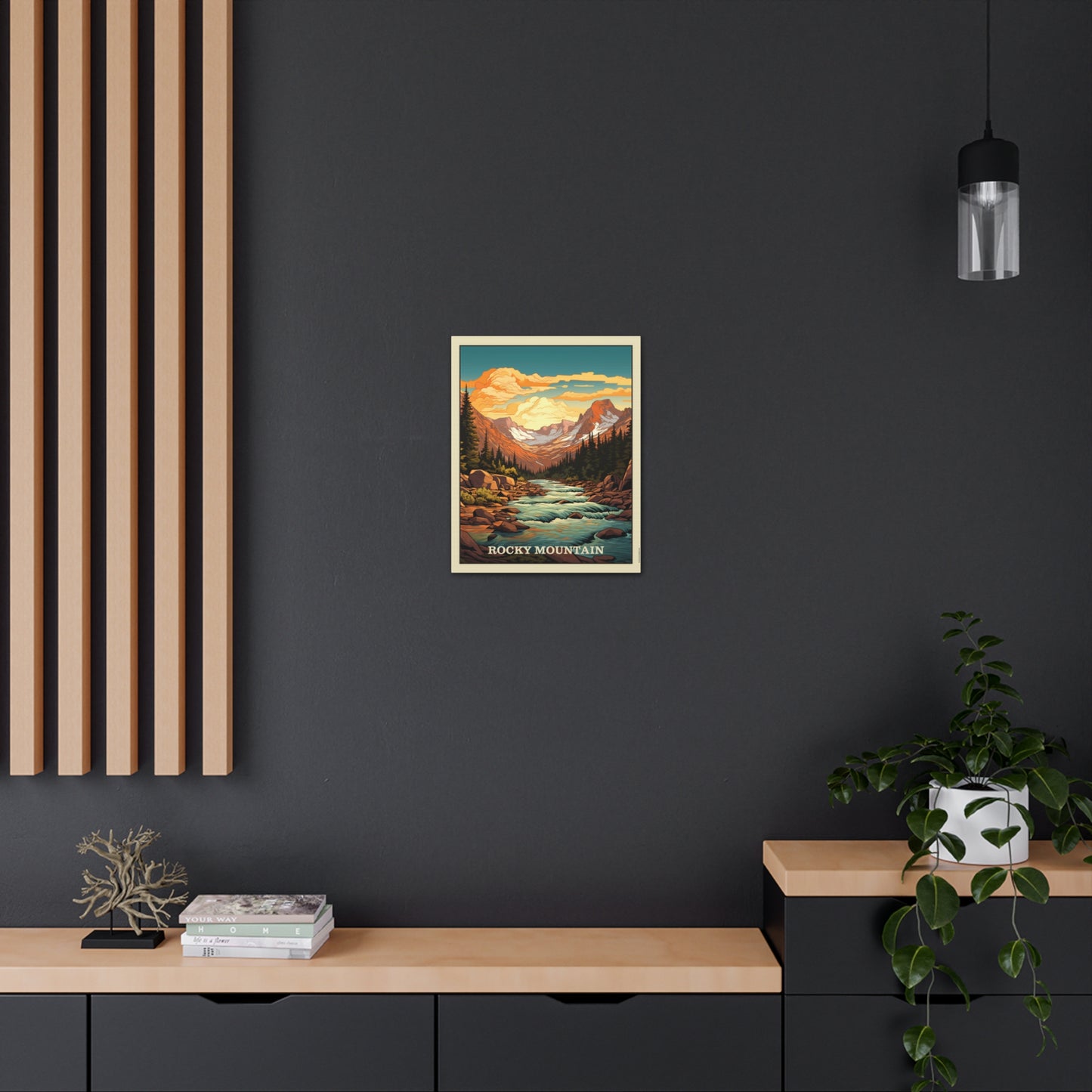 Rocky Mountain Canvas Gallery Wrap