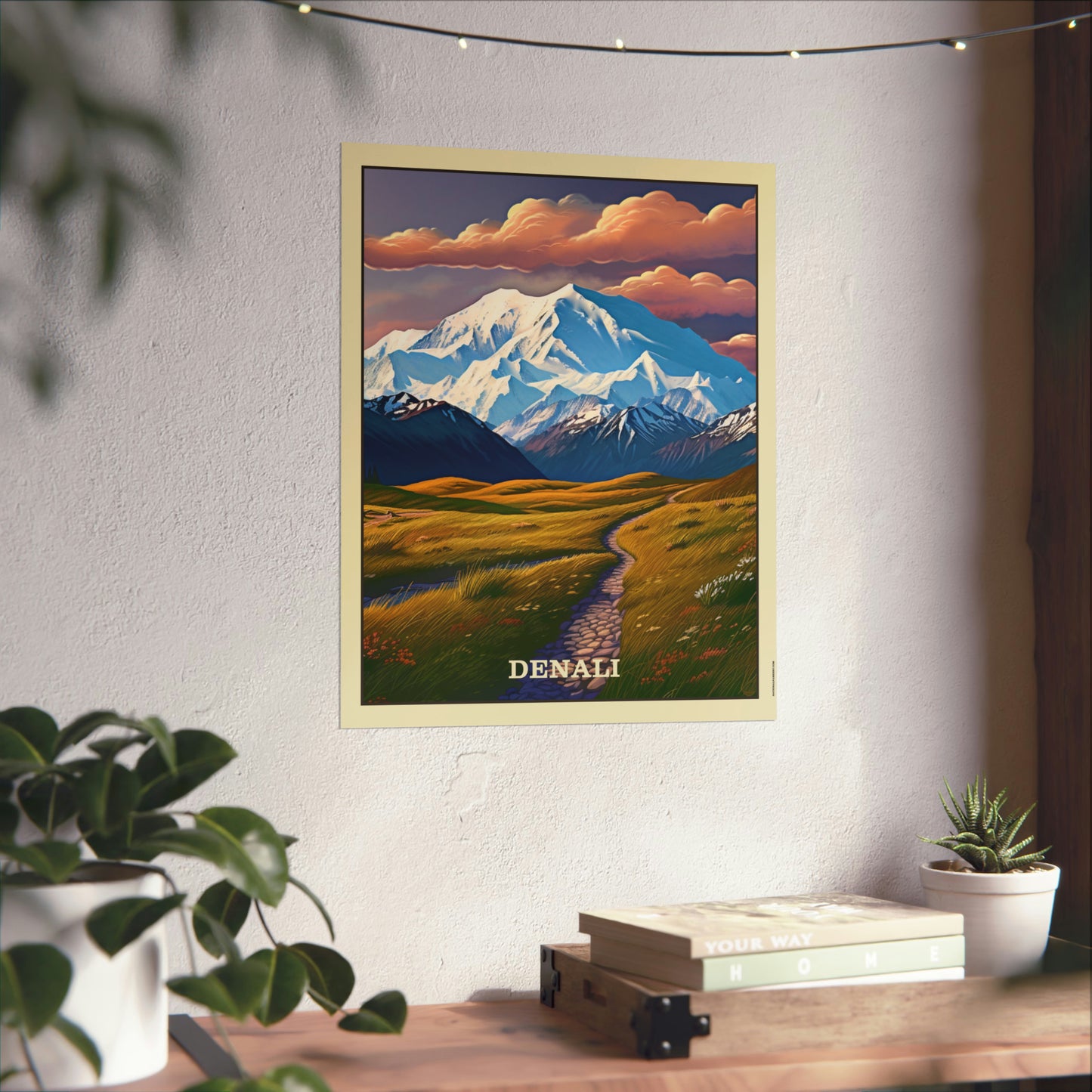 Denali Matte Vertical Poster