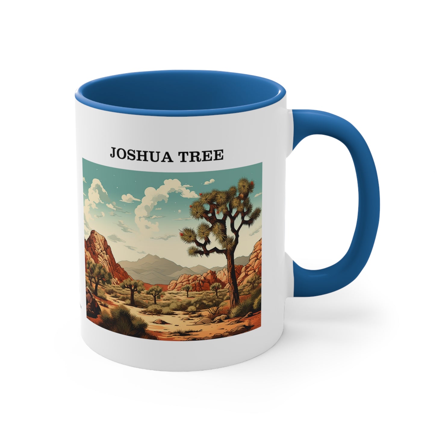 Joshua Tree Accent Coffee Mug, 11oz