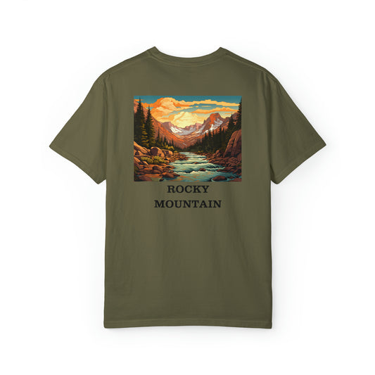 Rocky Mountain Unisex Garment-Dyed T-shirt