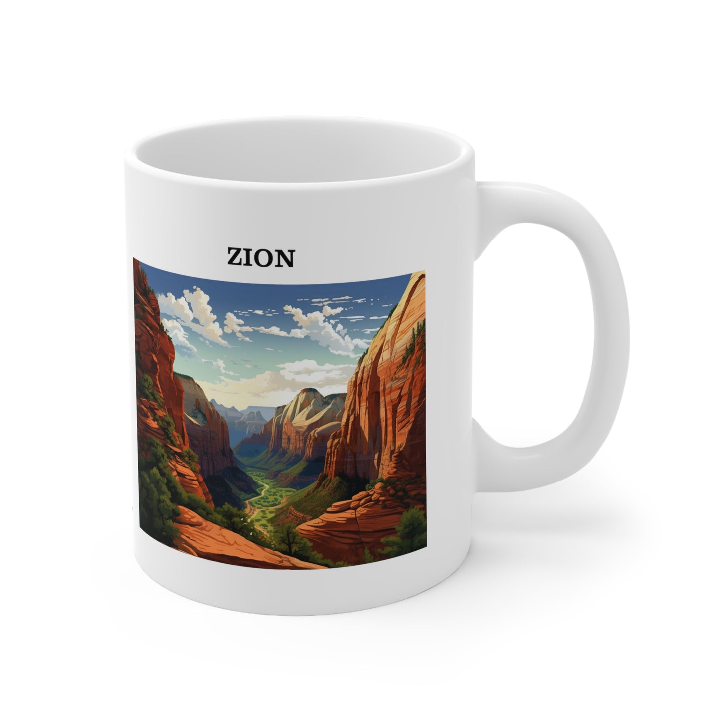 Zion Ceramic Mug 11oz