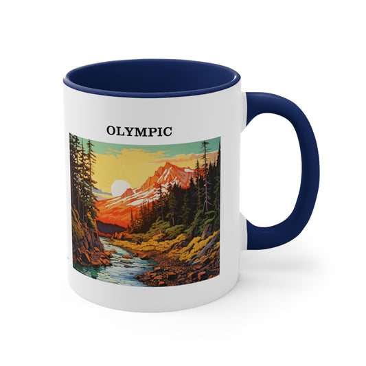 Olympic Accent Coffee Mug, 11oz