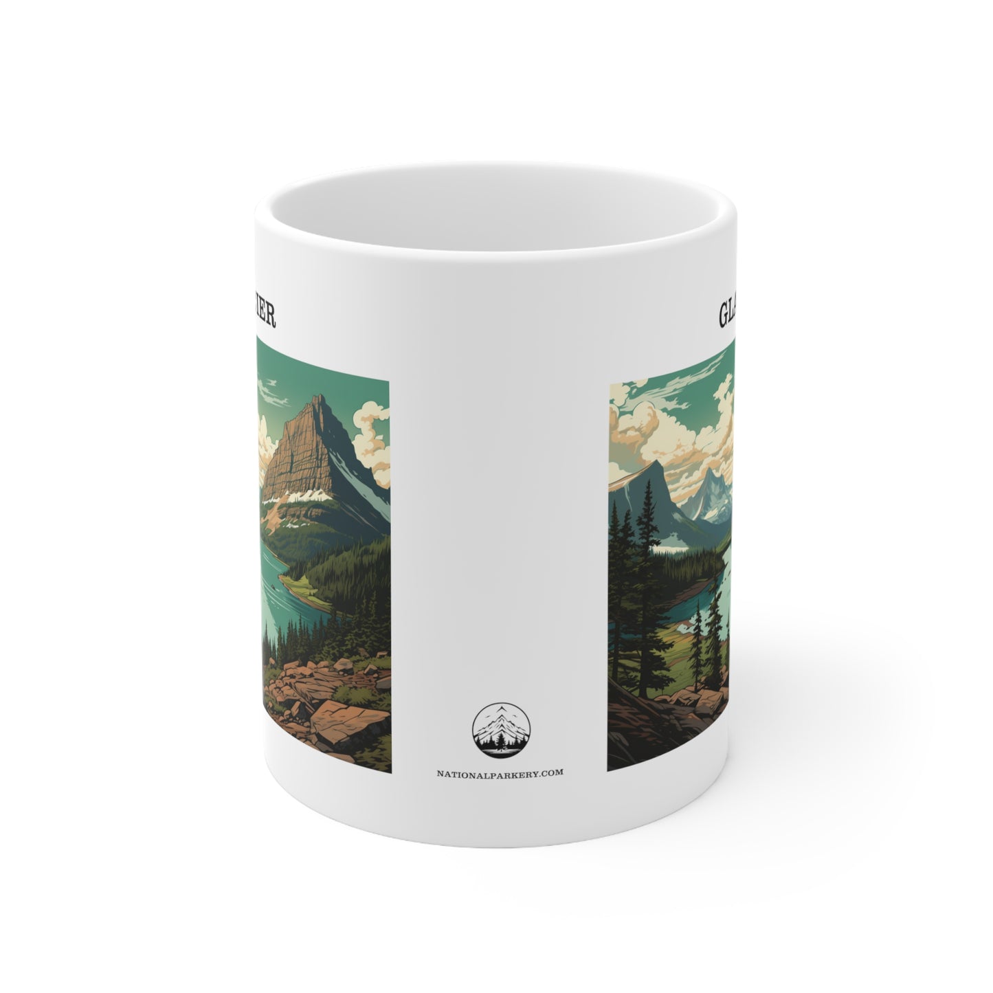 Glacier Ceramic Mug 11oz