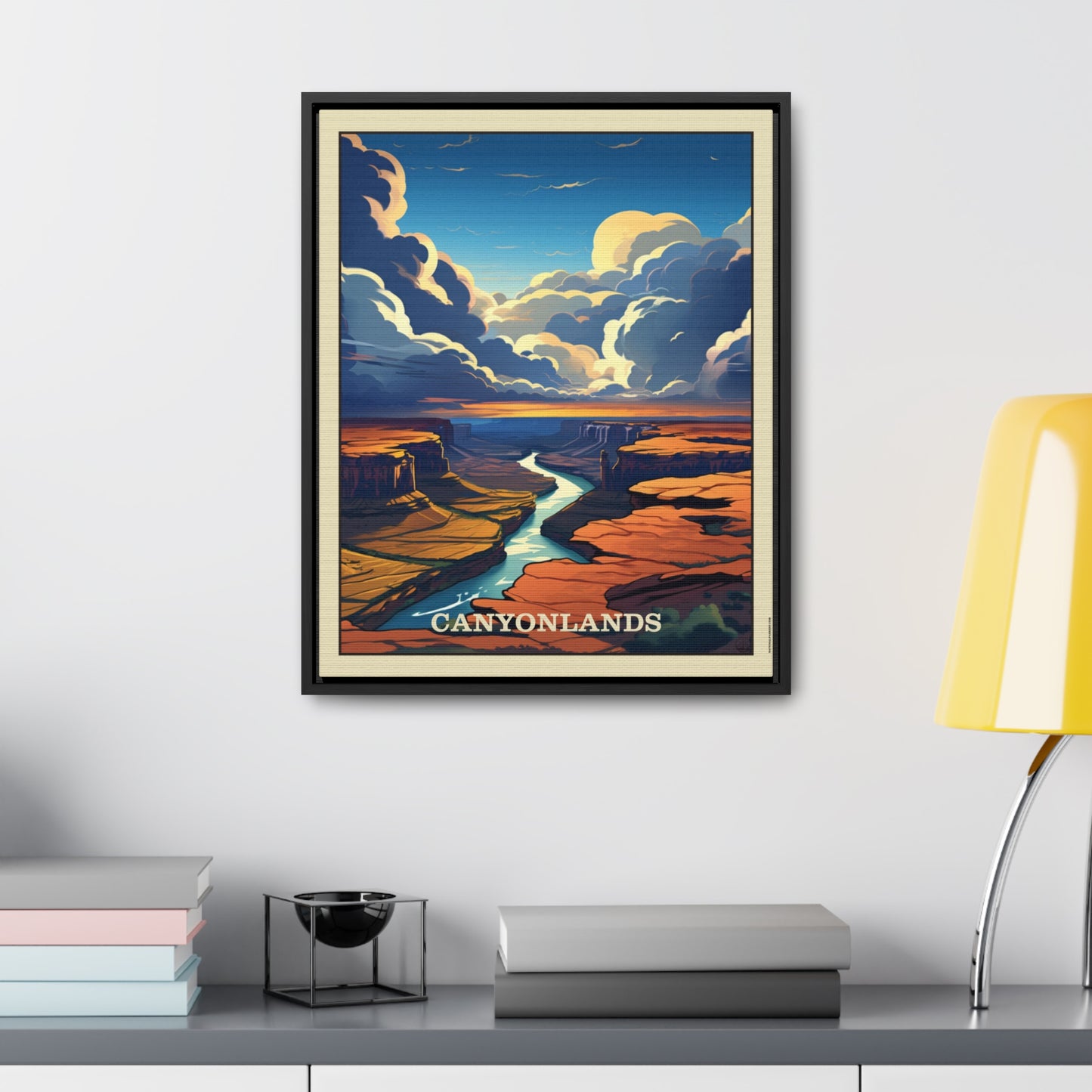 Canyonlands Framed Gallery Canvas Wrap