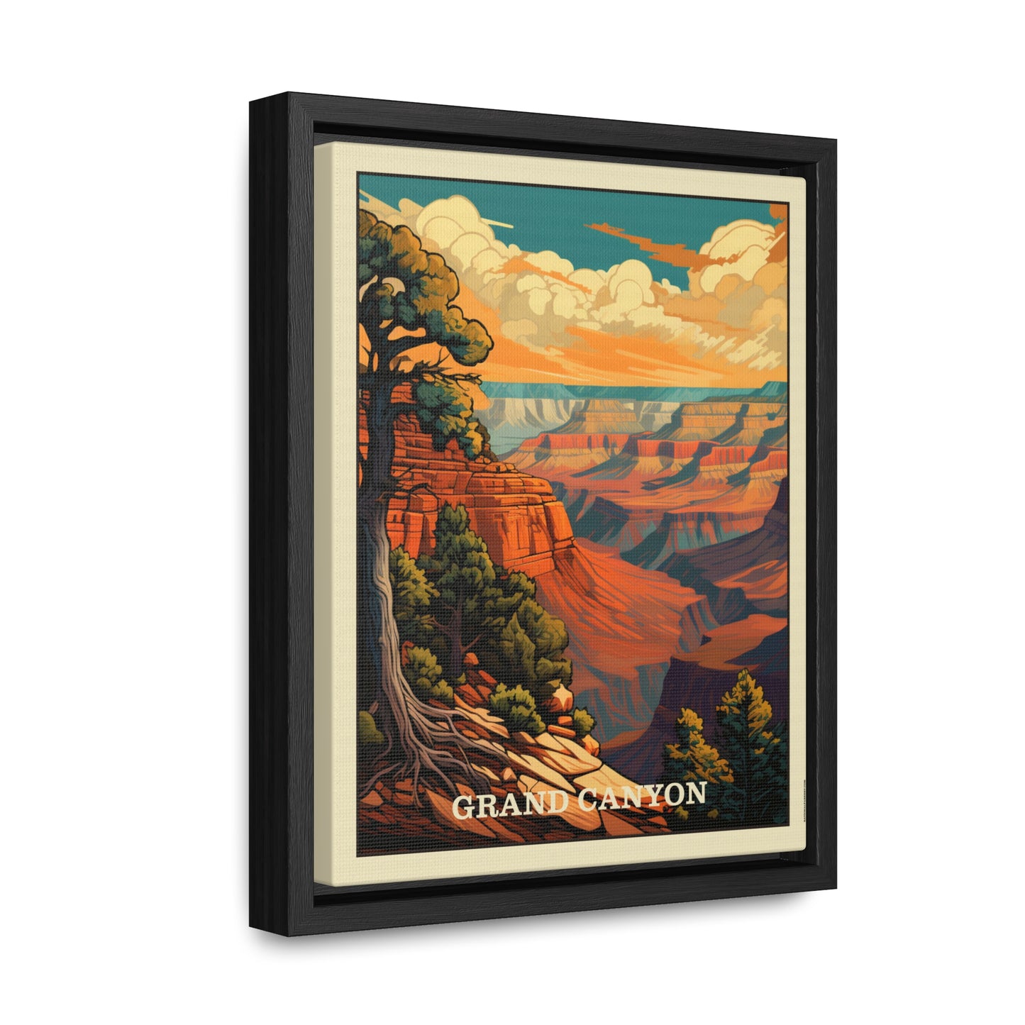 Grand Canyon II Framed Gallery Canvas Wrap