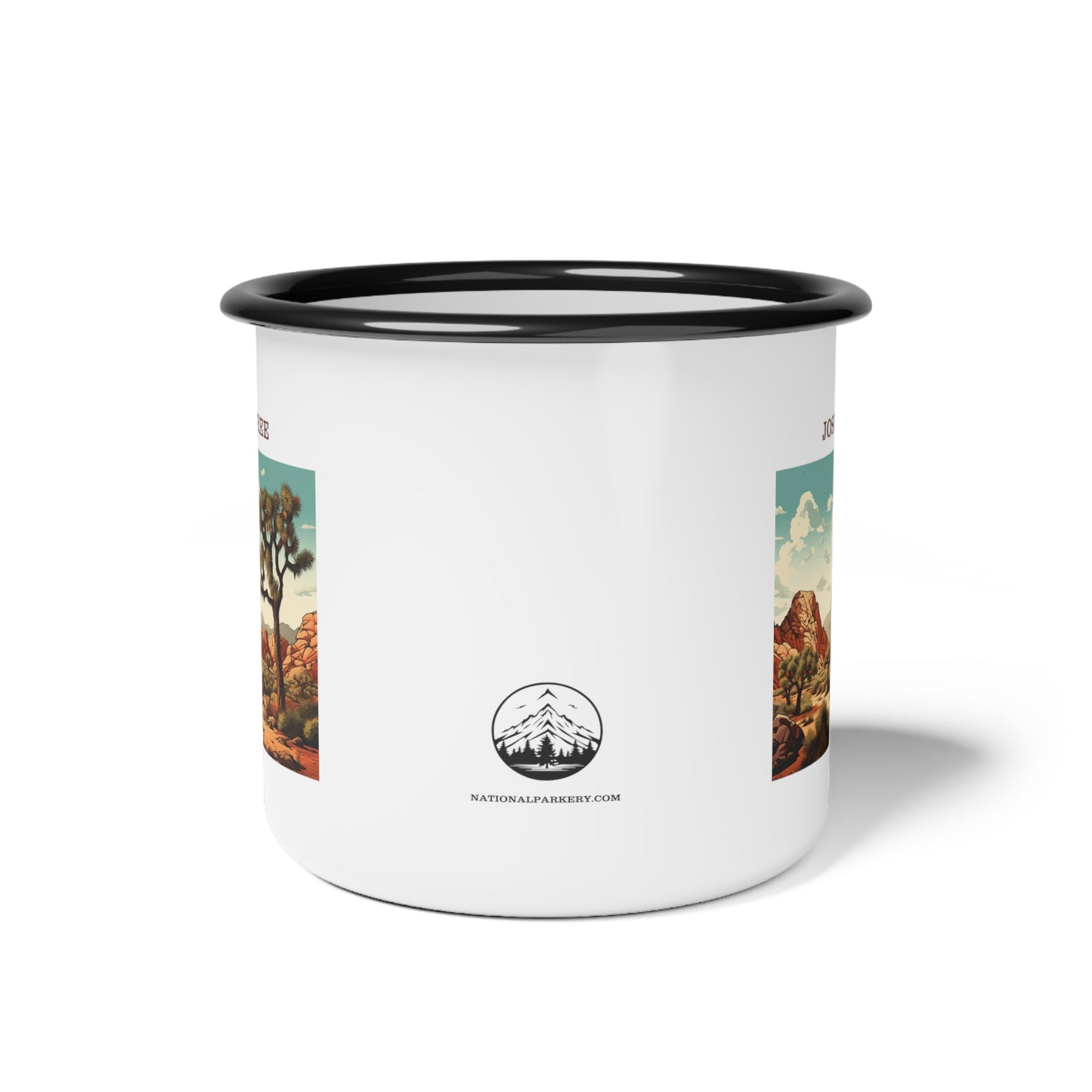 Joshua Tree Enamel Camp Cup