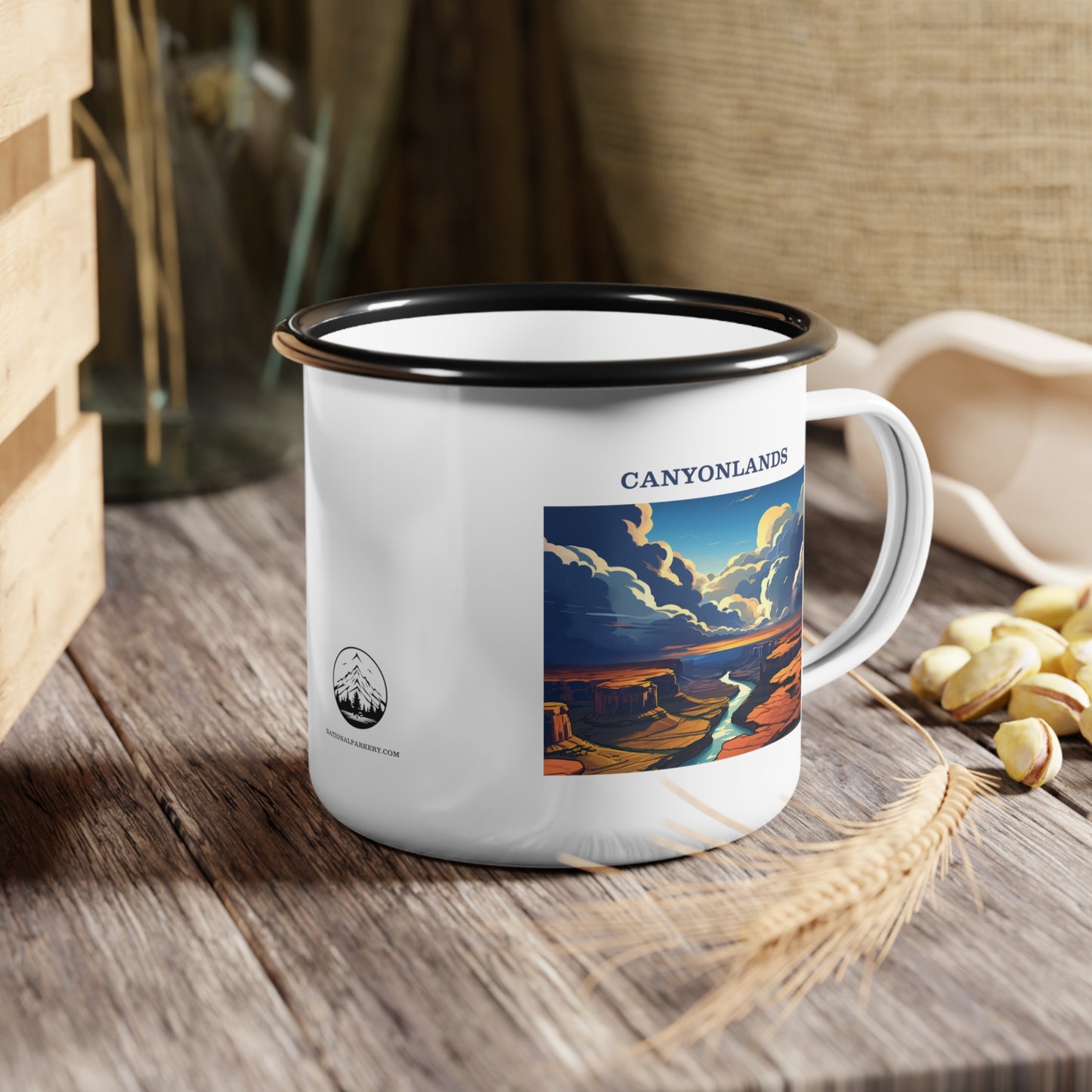 Canyonlands Enamel Camp Cup