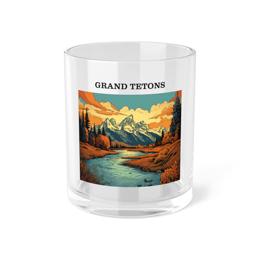 Grand Tetons Bar Glass