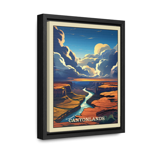 Canyonlands Framed Gallery Canvas Wrap