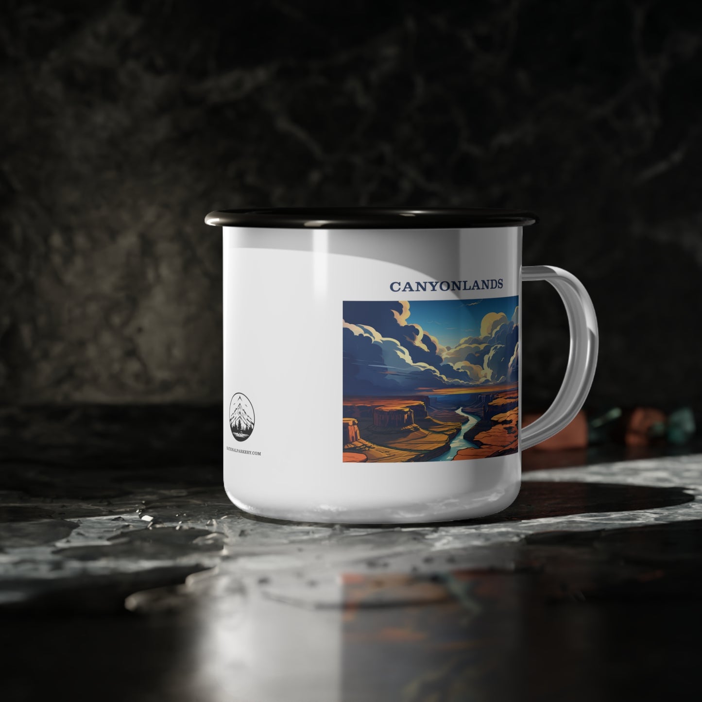 Canyonlands Enamel Camp Cup