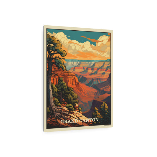 Grand Canyon II Metal Art Sign