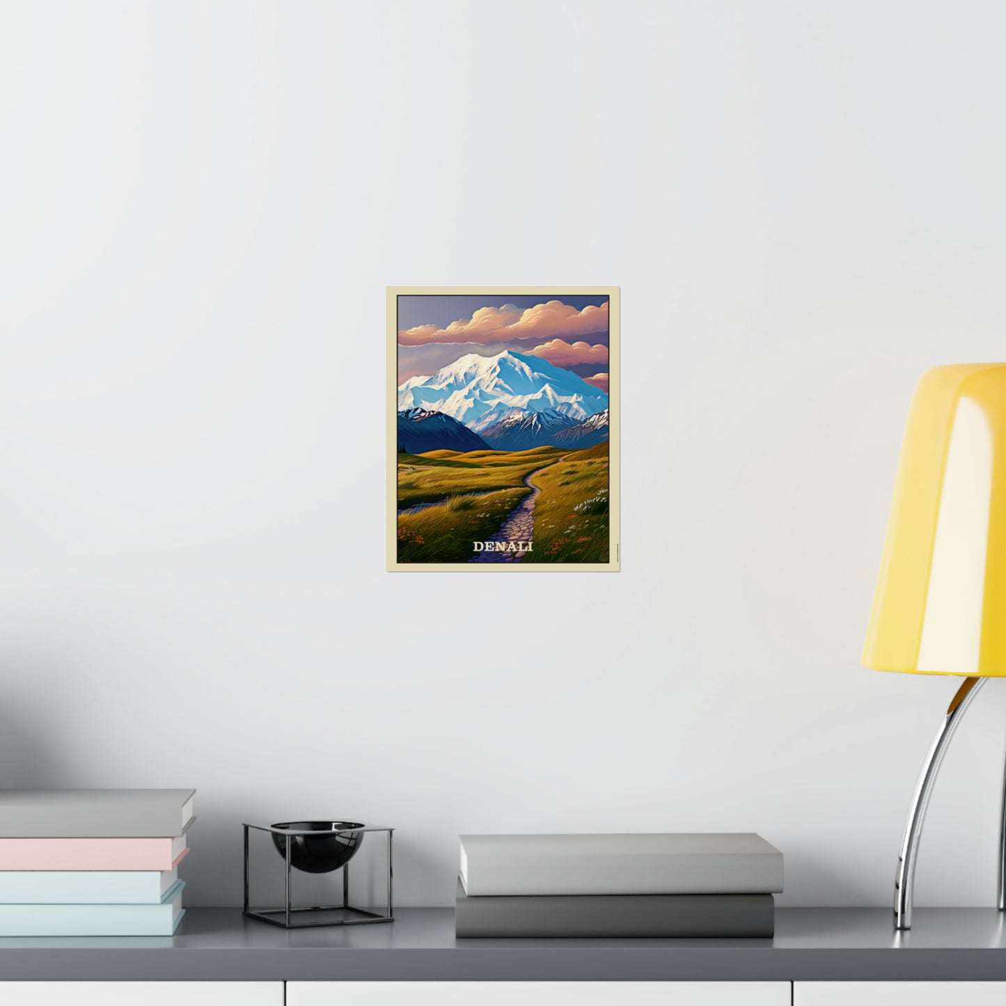 Denali Matte Vertical Poster