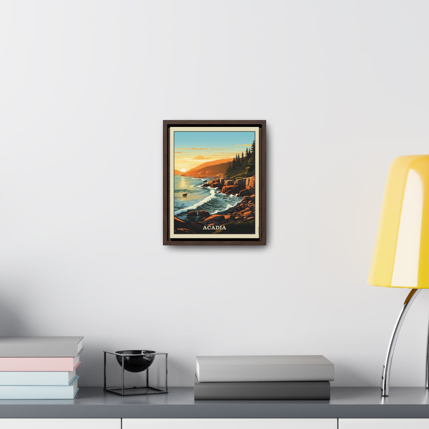 Acadia Framed Gallery Canvas Wrap