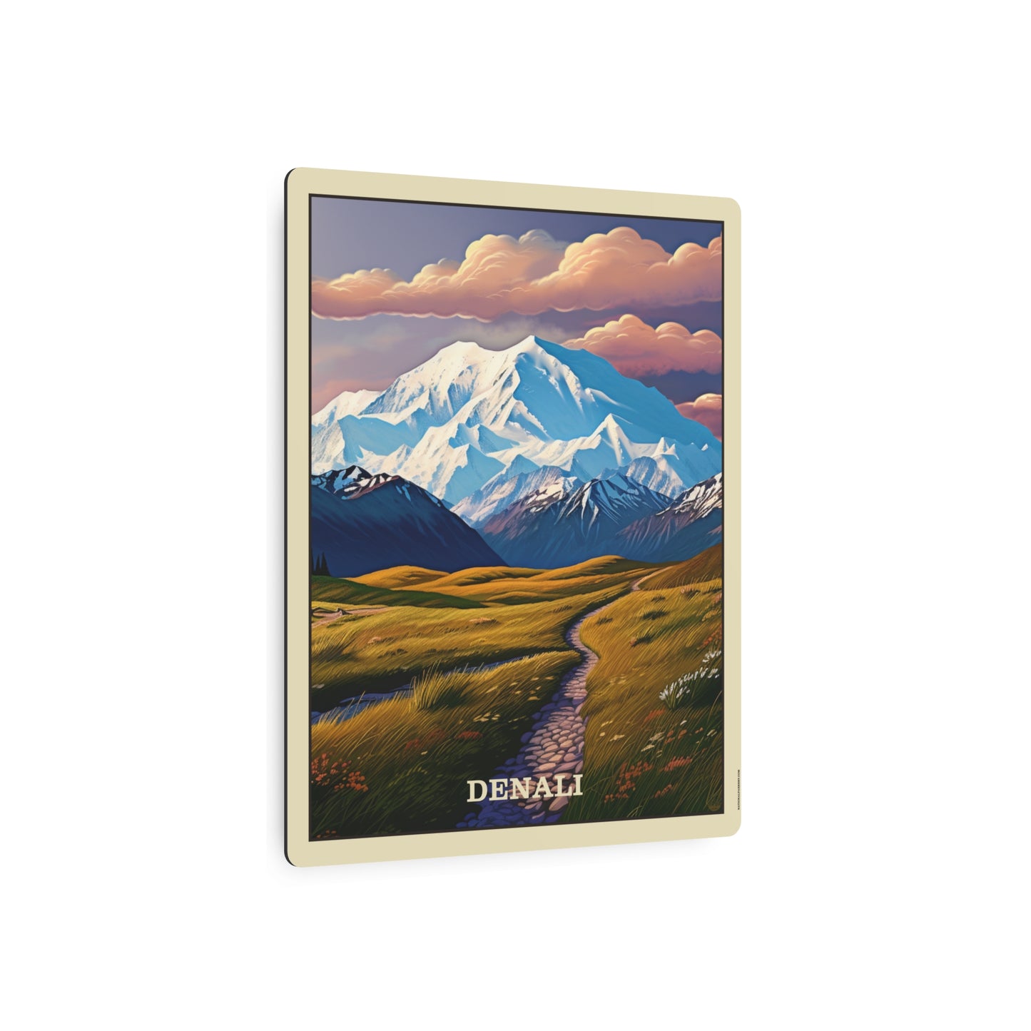 Denali Metal Art Sign