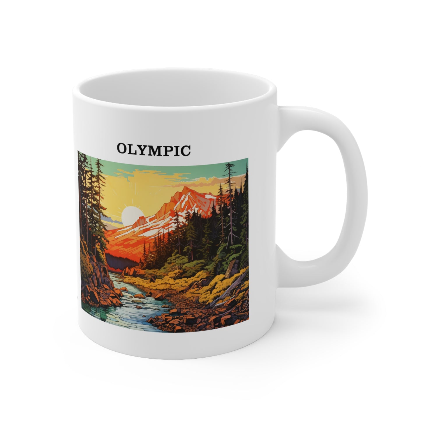 Olympic Ceramic Mug 11oz