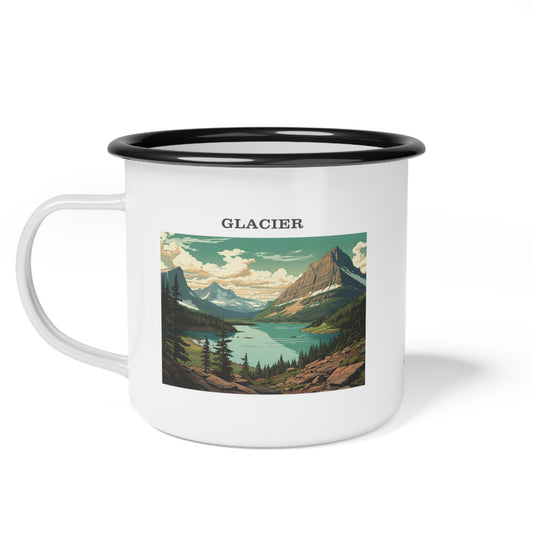 Glacier Enamel Camp Cup