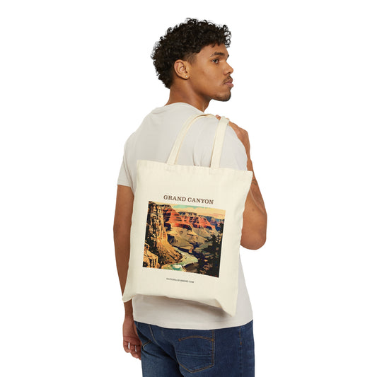 Grand Canyon Cotton Canvas Tote Bag