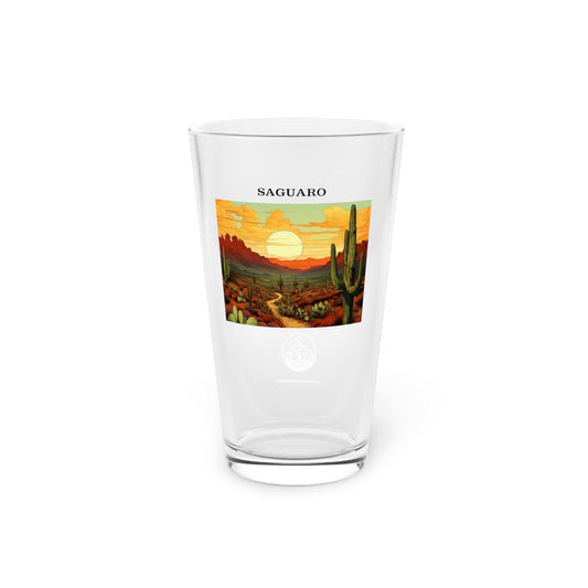 Saguaro Pint Glass, 16oz