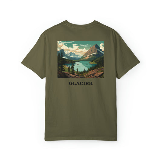 Glacier Unisex Garment-Dyed T-shirt