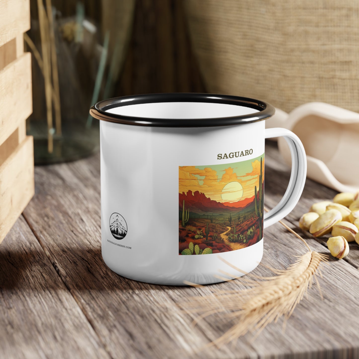 Saguaro Enamel Camp Cup