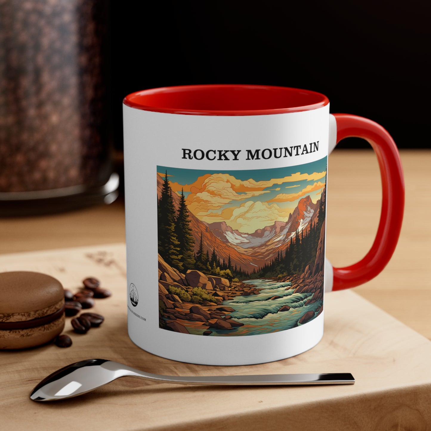 Rocky Mountain Accent Coffee Mug, 11oz