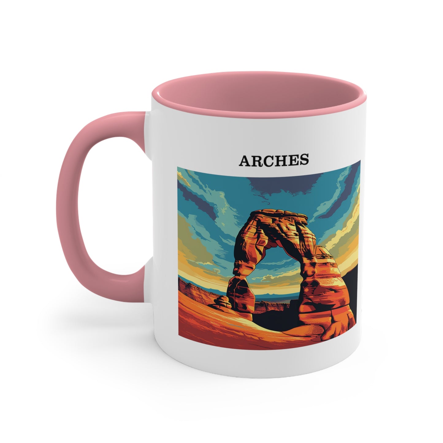 Arches Accent Coffee Mug, 11oz