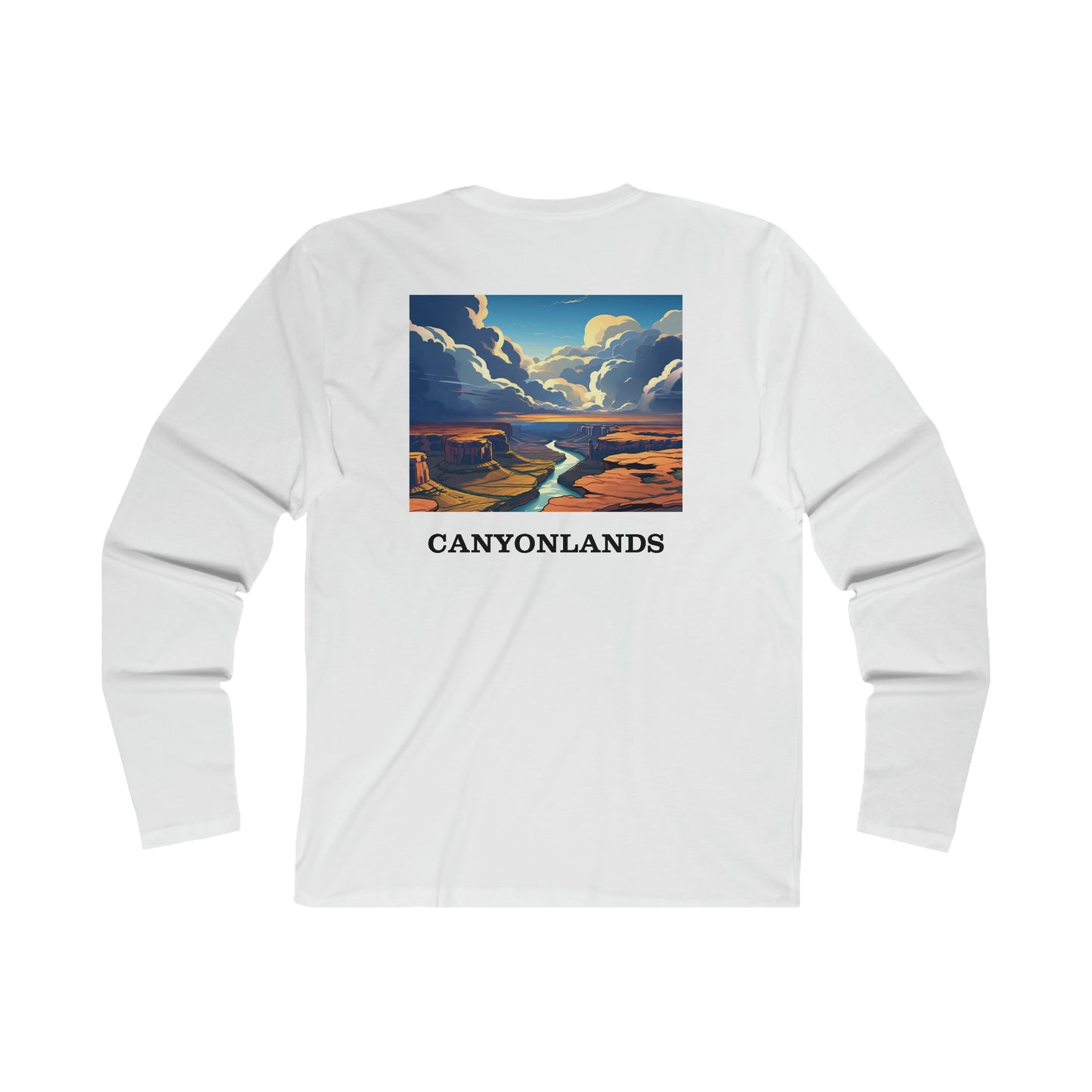 Canyonlands Men's Long Sleeve Crew Tee