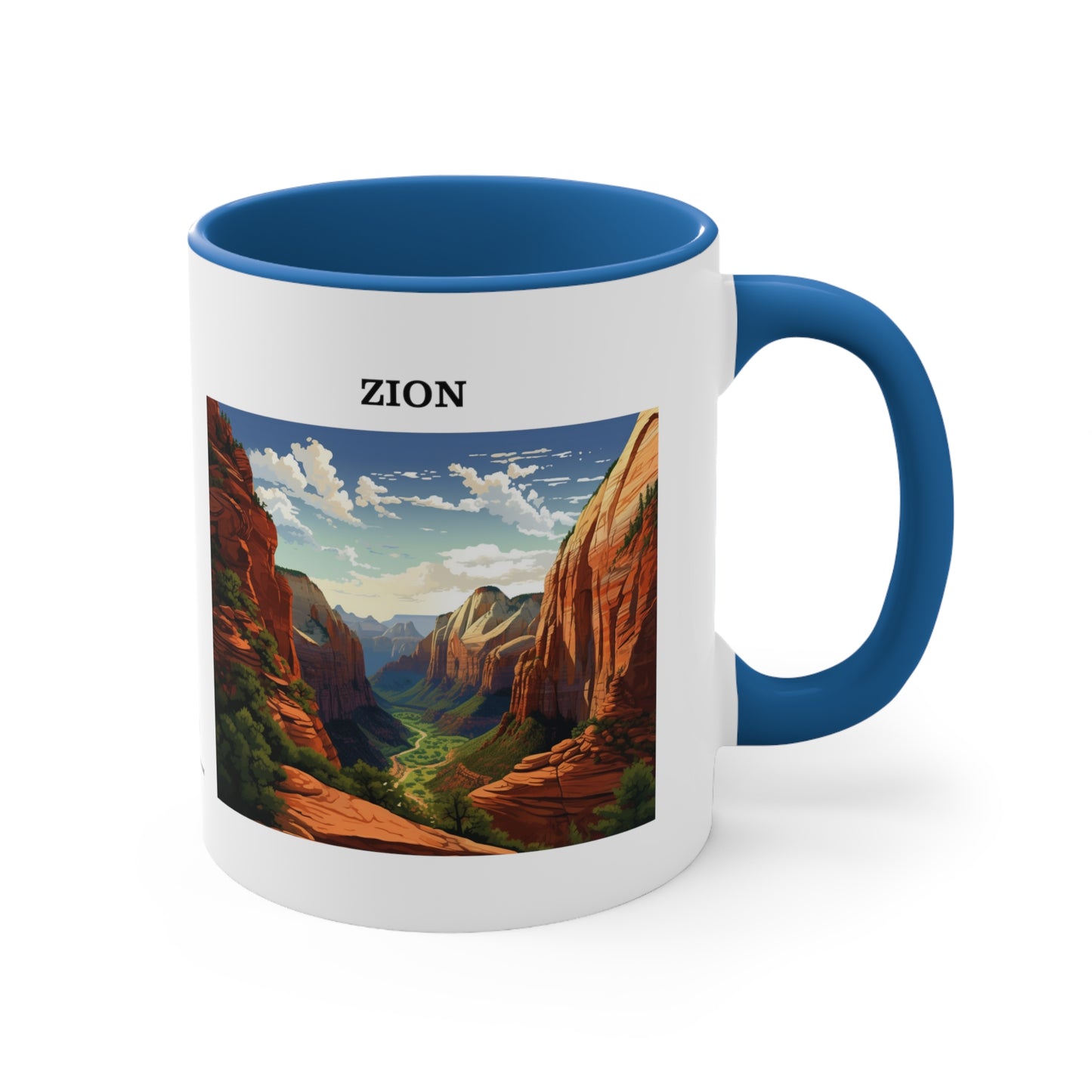 Zion Accent Coffee Mug, 11oz