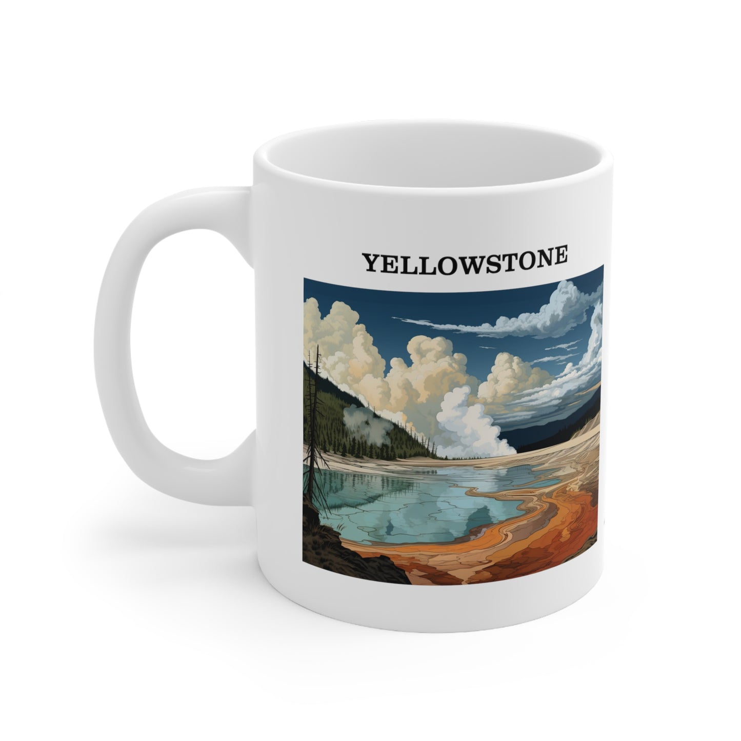 Yellowstone Ceramic Mug 11oz