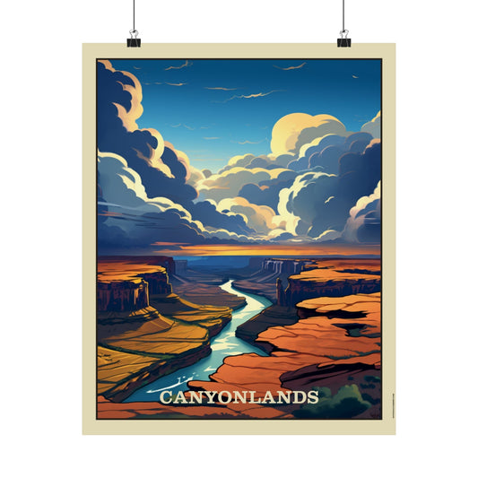 Canyonlands Matte Vertical Poster